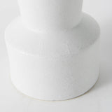 Mercana Laforge 9.4H Small White Ceramic Vase