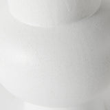 Mercana Laforge 10.8H Medium White Ceramic Vase