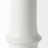 Mercana Laforge 17.3H White Ceramic Vase