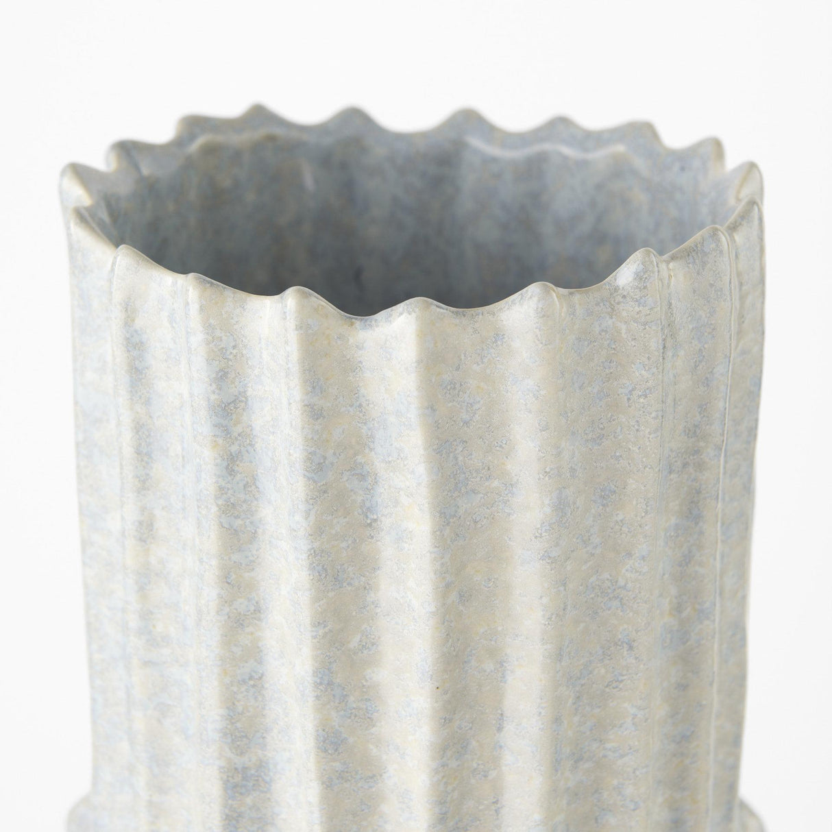 Mercana Cardon 23.0H Gray Ceramic Vase