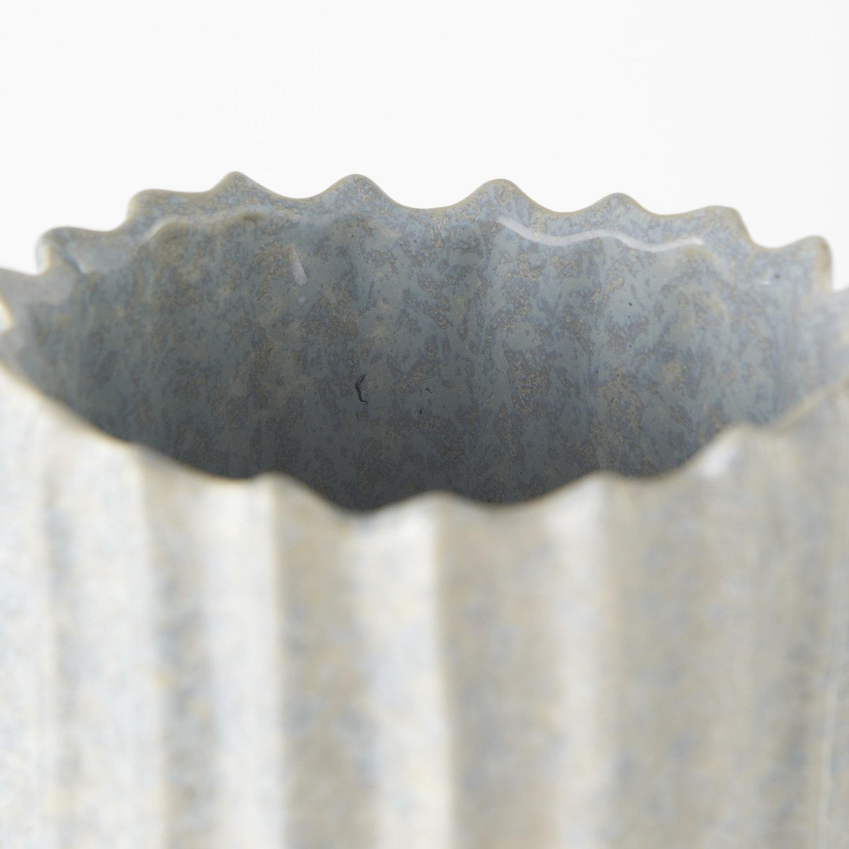 Mercana Cardon 23.0H Gray Ceramic Vase