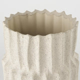 Mercana Cardon 14.4H Cream Ceramic Vase