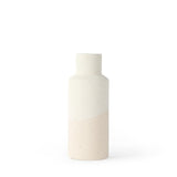 Mercana Salar 4.5L x 4.5W x 11.0H Cream Gourd Style Crackled Ceramic Vase