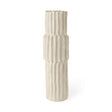Mercana Cardon 23.0H Cream Ceramic Vase