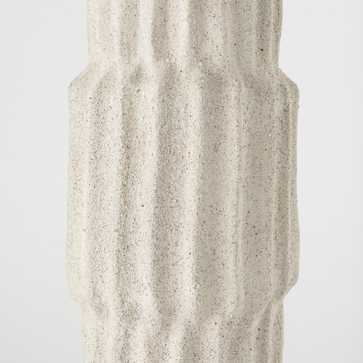 Mercana Cardon 23.0H Cream Ceramic Vase