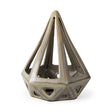 Mercana Hood 7.7L x 7.7W x 9.4H Bronze Geometric Ceramic Object