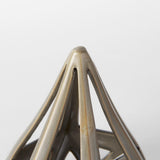 Mercana Hood 7.7L x 7.7W x 9.4H Bronze Geometric Ceramic Object