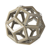 Mercana Geom 7.1L x 7.1W x 7.1H Tan Ceramic Geometric Object