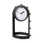 Mercana Marian 7.5L x 5.7W x 13.0H Black Studded Table Clock