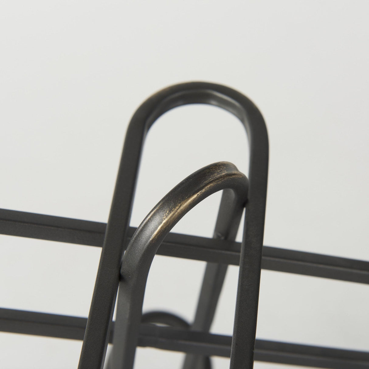 Mercana Henderson 12.2L x 9.1W x 9.1H Black Metal Paperclip Decorative Object