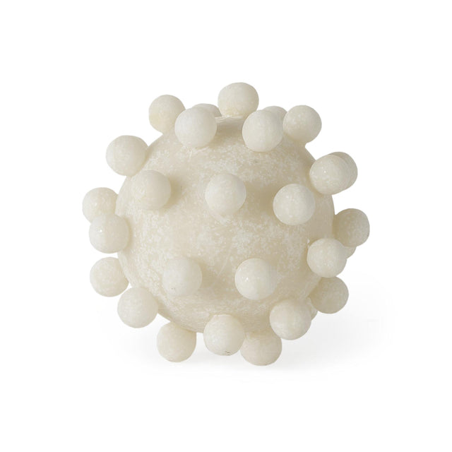 Mercana Malo 4.7L x 4.7W x 4.7H Cream Resin Small Sphere Decorative Object