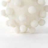 Mercana Malo 4.7L x 4.7W x 4.7H Cream Resin Small Sphere Decorative Object