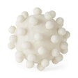 Mercana Malo 5.9L x 5.9W x 5.9H Cream Resin Large Sphere Decorative Object