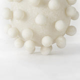 Mercana Malo 5.9L x 5.9W x 5.9H Cream Resin Large Sphere Decorative Object