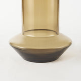 Mercana Amrita 8.3L x 8.3W x 9.7H Golden Brown Glass Vase