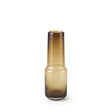 Mercana Amrita 4.1L x 4.1W x 11.9H Golden Brown Glass Vase