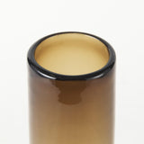 Mercana Amrita 4.1L x 4.1W x 11.9H Golden Brown Glass Vase