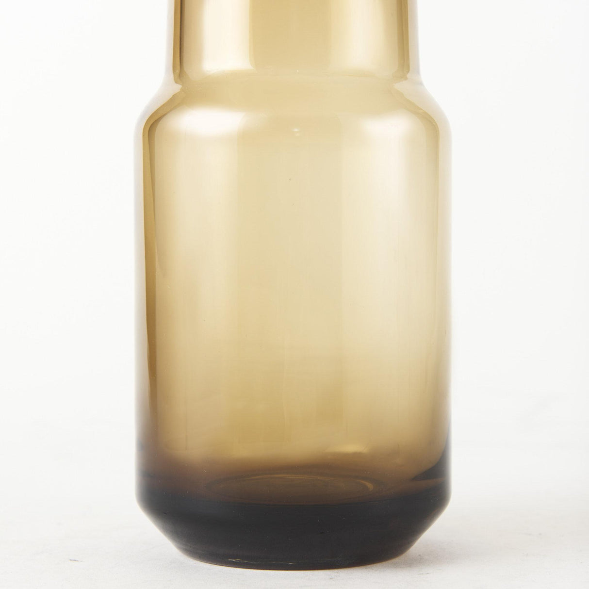 Mercana Amrita 4.1L x 4.1W x 11.9H Golden Brown Glass Vase