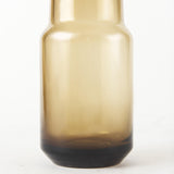Mercana Amrita 4.1L x 4.1W x 11.9H Golden Brown Glass Vase