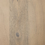 Mercana Givens 14.0L x 15.8W x 31.8H Brown Wood W/Silver Metal Frame Barstool