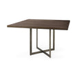 Mercana Faye 48.0L x 48.0W x 30.0H Medium Brown Square Dining Table
