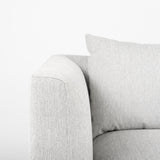 Mercana Valence 2 Piece Light Gray Modular Sofa Set