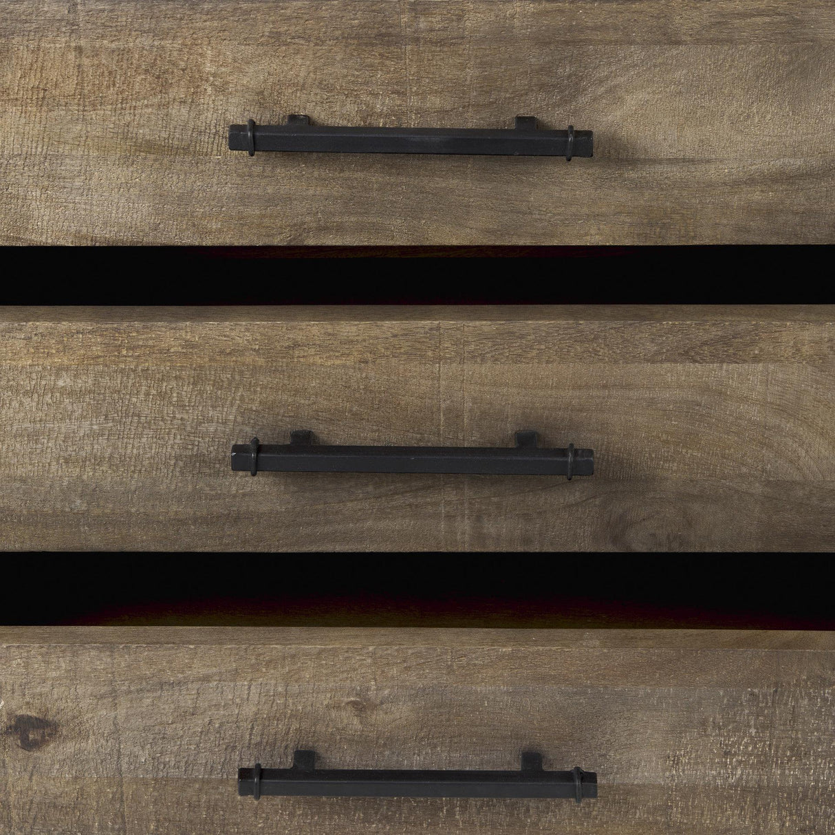 Mercana Alvin 34.5L x 21.5W x 30.0H Wood W/Metal Framing Accent Cabinet