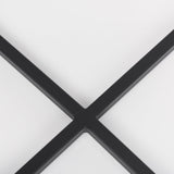 Mercana Frodo 16.5L x 16.5W x 29.75H Gray Fabric Seat W/Black Iron Frame Bar Stool