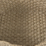 Mercana Emra 17.3L x 11.8W x 7.9H (Set of 3) Light Brown Seagrass Rectangular Basket W/ Handles