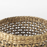 Mercana Dakota 15.0L x 15.0W x 11.8H (Set of 3) Medium Brown Seagrass Round Basket