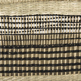 Mercana Nia 18.5L x 13.4W x 14.6H Set of 2 Light Brown Seagrass Rectangular Basket with Handles