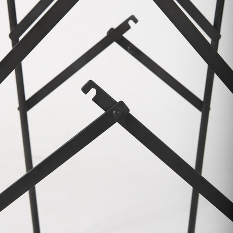 Mercana Direttore 19.3L x 19.3W x 40.2H Brown Leather Seat W/Black Iron Frame Counter Stool