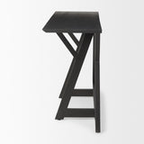 Mercana Jennings 54.0L x 16.0W x 29.5H Dark Brown Wood Console Table