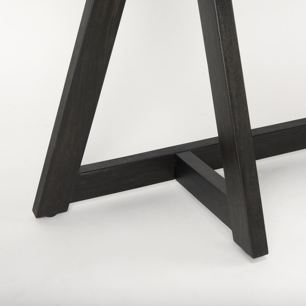 Mercana Jennings 54.0L x 16.0W x 29.5H Dark Brown Wood Console Table