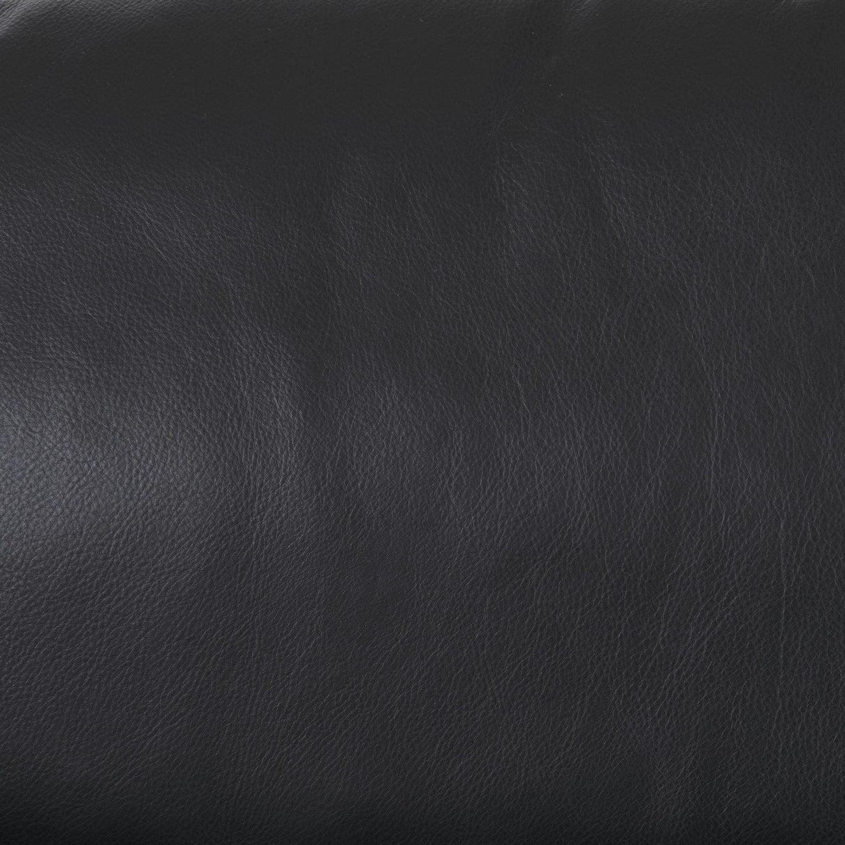 Mercana Svend 88.0L x 38.0W x 34.0H Black Leather Sofa