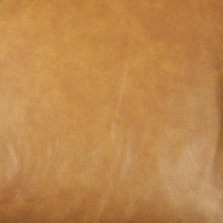 Mercana D'Arcy 111"L x 70"D x 33"H Tan Leather Left Chaise Sectional