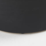 Mercana Burton 8.3H Small White and Black Ceramic Jug Vase