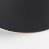 Mercana Burton 13.1H Large White and Black Ceramic Jug Vase