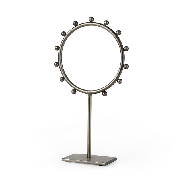 Mercana Elio 8.3L x 3.0W x 15.0H Large Studded Hoop Object
