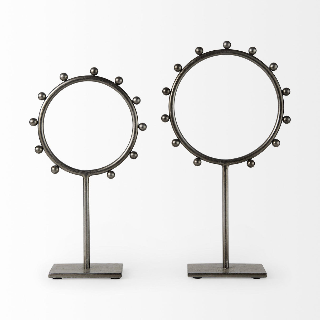 Mercana Elio 8.3L x 3.0W x 15.0H Large Studded Hoop Object