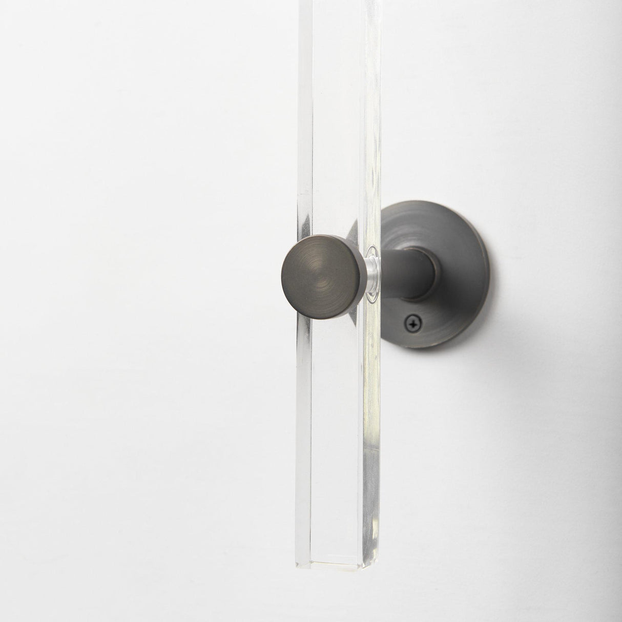 Mercana Kinsley Beige Shade W/Transparent Body Wall Sconce