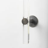 Mercana Kinsley Beige Shade W/Transparent Body Wall Sconce