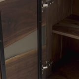 Mercana Hemlock 69L x 18W x 30H Brown Wood Sideboard