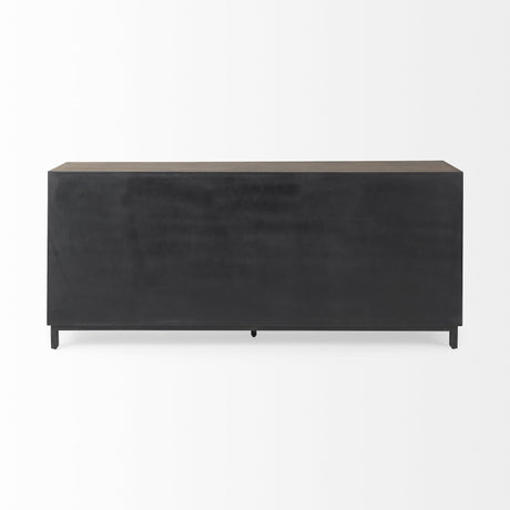 Mercana Hemlock 69L x 18W x 30H Brown Wood Sideboard