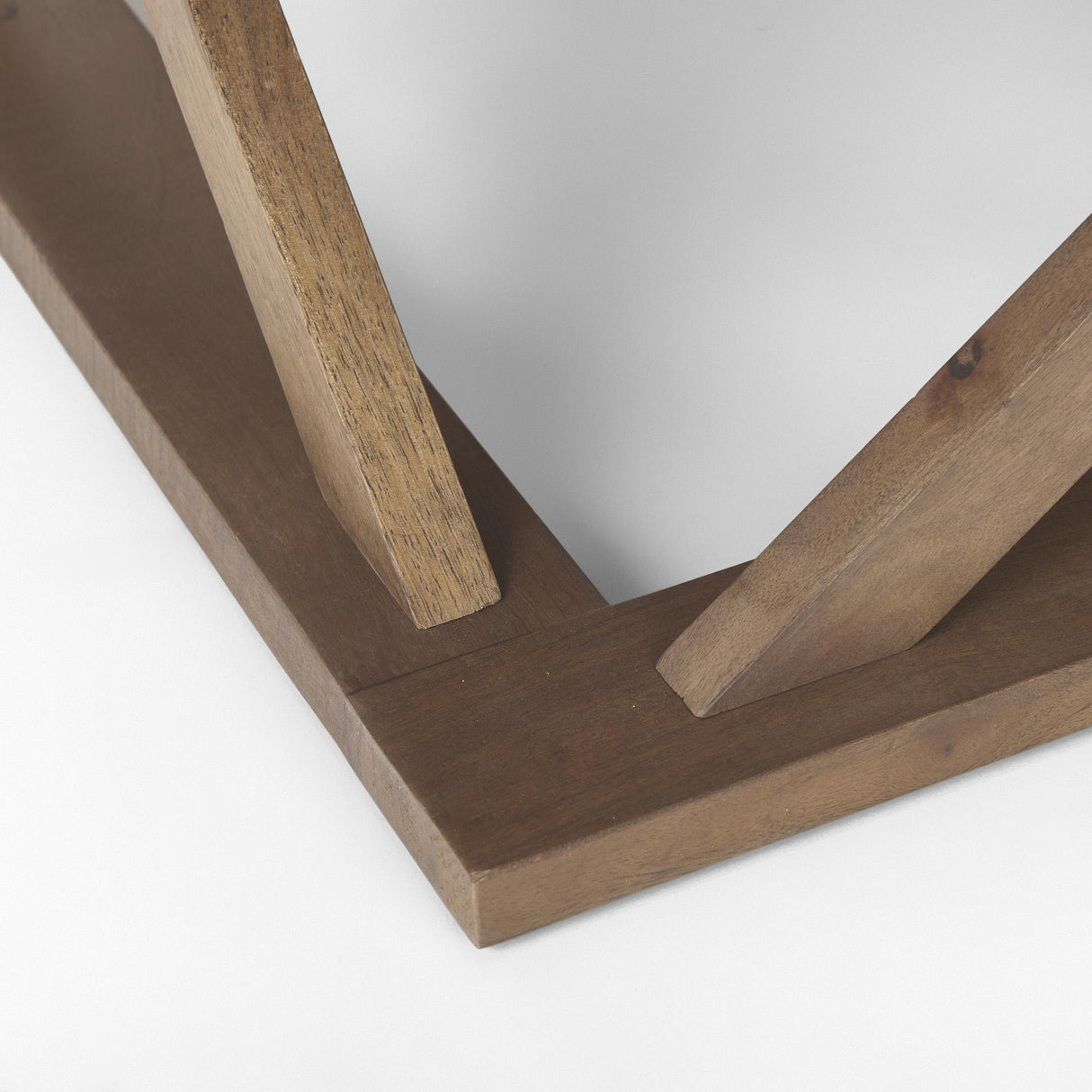 Mercana Forsey 48.0L x 28.0W x 17.5H Medium Brown Rectangle Coffee Table