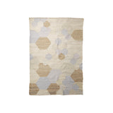 Mercana Mayson 8x10 Cream Multi-Colored Honeycomb Pattern Area Rug