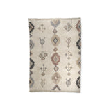 Mercana Carla 8x10 Earthy Neutrals Patterned Cotton Area Rug