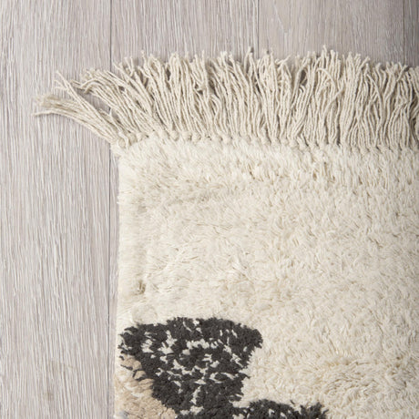 Mercana Carla 8x10 Earthy Neutrals Patterned Cotton Area Rug