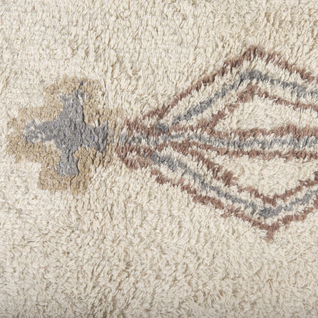 Mercana Carla 8x10 Earthy Neutrals Patterned Cotton Area Rug