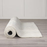 Mercana Kolt 5x8 Neutral Geometric Patterned Wool Area Rug